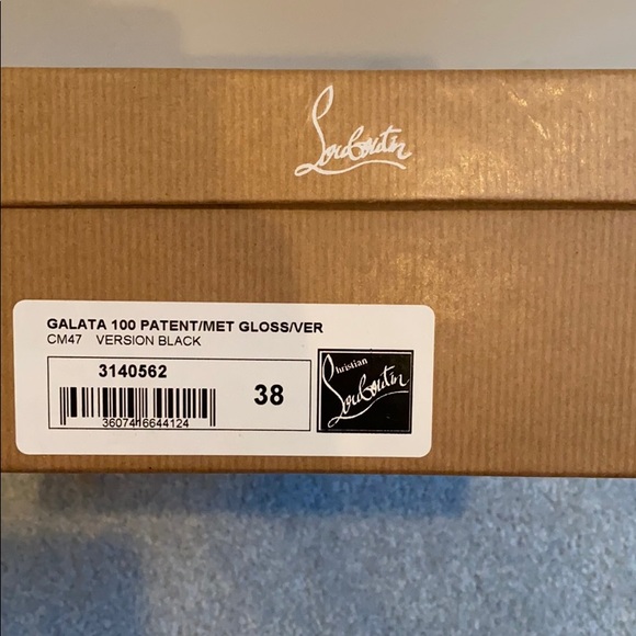 Amazing condition Louboutin Galata, black patent - Picture 9 of 11